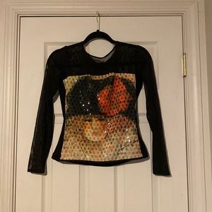 Unique Long Sleeved Blouse